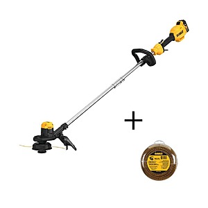 Dewalt 20V MAX Cordless String Trimmer Kit with 4Ah battery