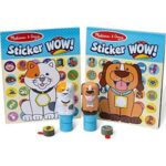 $8.99 – * | 2-Pack Melissa & Doug Sticker Wow! Pets Value Pack (Dog & Cat) at Amazon