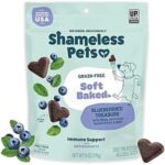 $2.36 – SnS, AC * | 6-Oz Shameless Pets Soft-Baked Dog Treats (Blueberried Treasure) at Amazon