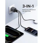 $9.95 – UGREEN 3-Port 30W USB C Charger Block, GaN II Type C Fast Charging, Black Now at Record Low Price of on Amazon