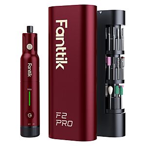 $58.99 – Fanttik F2 PRO Cordless Rotary Tool Kit w/ 55 Accessories & RevoStor Hub (Various)  + Free Shipping