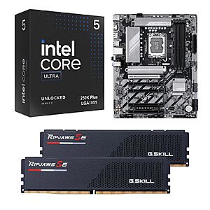 $499.99 – Micro Center Bundle Intel Core Ultra 5 250K Plus CPU, Gigabyte B860 DS3H WiFi6E 1851 MB, 32GB G.Skill Ripjaws S5 DDR5-6000 RAM + Free Store Pickup