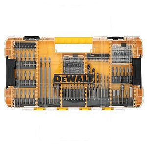 $29.98 – | DEWALT Tough Grip 120-Piece Screwdriver Bit Set, 1/4-in Hex Shank, Impact Ready, Alloy Steel (DWAF120SETTG) at Amazon