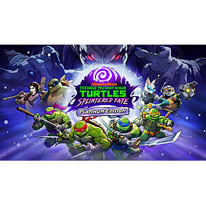 $14.09 – Teenage Mutant Ninja Turtles Splintered Fate: Platinum Edition , Gold Edition $12 (Nintendo Switch Digital Download)