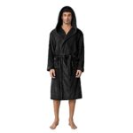 $9.99 – Lagtew Men’s Hooded Premium Plush Warm Bathrobe w/ Pockets from  + Free Shipping w/ Prime or on $35+