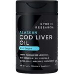 $13.47 – 120-Count Sports Research Omega-3 Wild Alaskan Cod Liver Oil Softgels  w/ S&S + Free Shipping w/ Prime or on $35+
