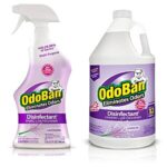 $12.48 – : OdoBan Ready-to-Use Disinfectant and Odor Eliminator, Lavender Scent, Set of 2, 32 oz Spray and 1 Gallon Concentrate