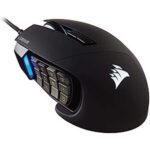 $49.99 – * | Corsair Scimitar RGB Elite MOBA/MMO 18000 DPI Optical Wired Gaming Mouse at Amazon