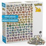 $12.97 – * | 1000-Pc Buffalo Games Pokémon Pixel Rainbow Jigsaw Puzzle at Amazon