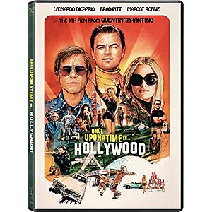 $5.00 – $5 | Once Upon a Time in Hollywood (DVD + Digital SD) at Amazon