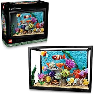 $414.60 – | 4154-Piece LEGO Icons – Tropical Aquarium (10366, 2025) at Amazon