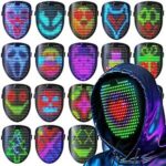$12.99 – Toy Life LED Light-Up Halloween Mask w/ Gesture Control & Music – Lowest Price Ever on Amazon