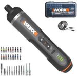 $31.49 – | WORX 4V Lithium Screwdriver w/ 30-Pc Accessory Kit at Amazon