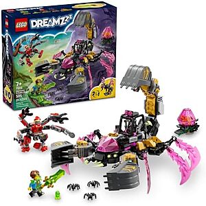 $24.49 – * | 505-Piece LEGO Dreamzzz: Season 4 – Nightmare Scorpion Digger (71513, 2026) at Amazon