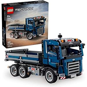 $27.99 – | 462-Piece LEGO Technic – Tipping Dump Truck (42203, 2025) at Amazon