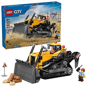 $36.39 – 682 Pcs LEGO City Yellow Bulldozer Construction Site (60466)  + Free S&H at Target
