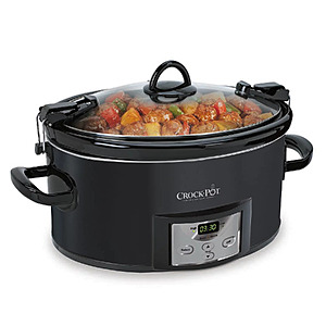 $26.99 – Today Only, YMMV 7-Quart Crock-Pot Countdown Cook & Carry Slow Cooker (Black)  & More + Free Store Pickup at Kohl’s or FS on $49+