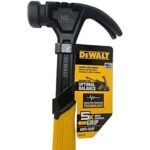 $16.99 – * | 11.75″ DeWALT Smooth Face 16-Oz Curve Claw Hammer w/ Steel Handle at Amazon