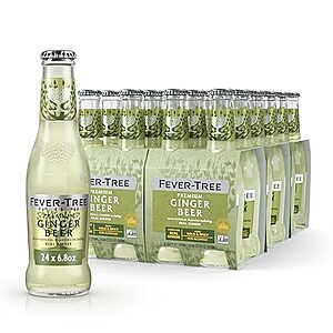 $21.85 – SnS, AC | 24-Pack 6.8-Oz Fever-Tree Fever Tree Ginger Beer at Amazon (91¢ each)