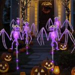 $7.59 – 2PCS Set: 3D Scary Bat Realistic Skeleton Outside Decor, Solar Creepy Bats Path Lights – on Amazon ($.40 off with coupon)