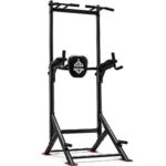 $158.69 – SPORTSROYALS PT2 Multi-Grip A-Frame Power Tower for Home Gym Training