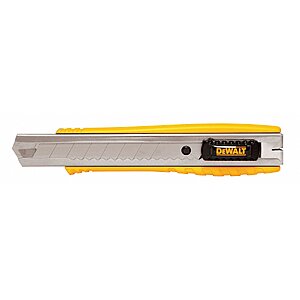 $7.25 – DeWALT 18mm Metal Body Snap-Off Utility Knife – Lowest Price Ever on Amazon