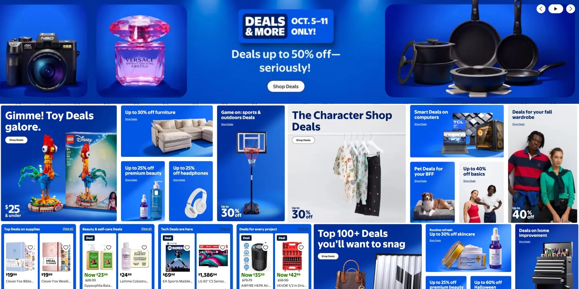 Massive 2026 fall Walmart Deals sale now live to take on Prime Day!
