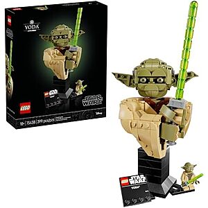 LEGO Star Wars Yoda Bust 75438 on sale
