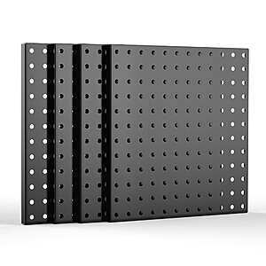 $22.29 – WORKPRO 4-Pack 12″x12″ Metal Pegboard Panels on Sale at Walmart