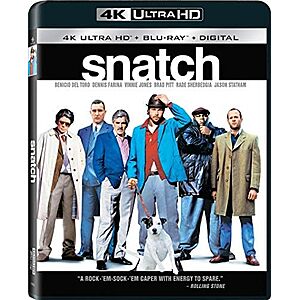 Snatch 4K + Blu-ray + Digital movie collection