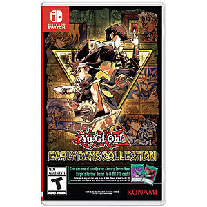 $20.00 – Yu Gi Oh Early Days Collection (Nintendo Switch) – $20 at Walmart
