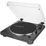 $197.99 – * | Audio-Technica AT-LP60XBT-BK Fully Automatic Bluetooth Belt-Drive Stereo Turntable at Amazon