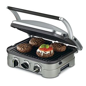 $10.00 – Cuisinart Griddler 5-in-1 Indoor Grill, Griddle & Panini Press (GR-4NNAS) – $52.49 + $10 Kohl’s Cash with Promo Code 10HOME