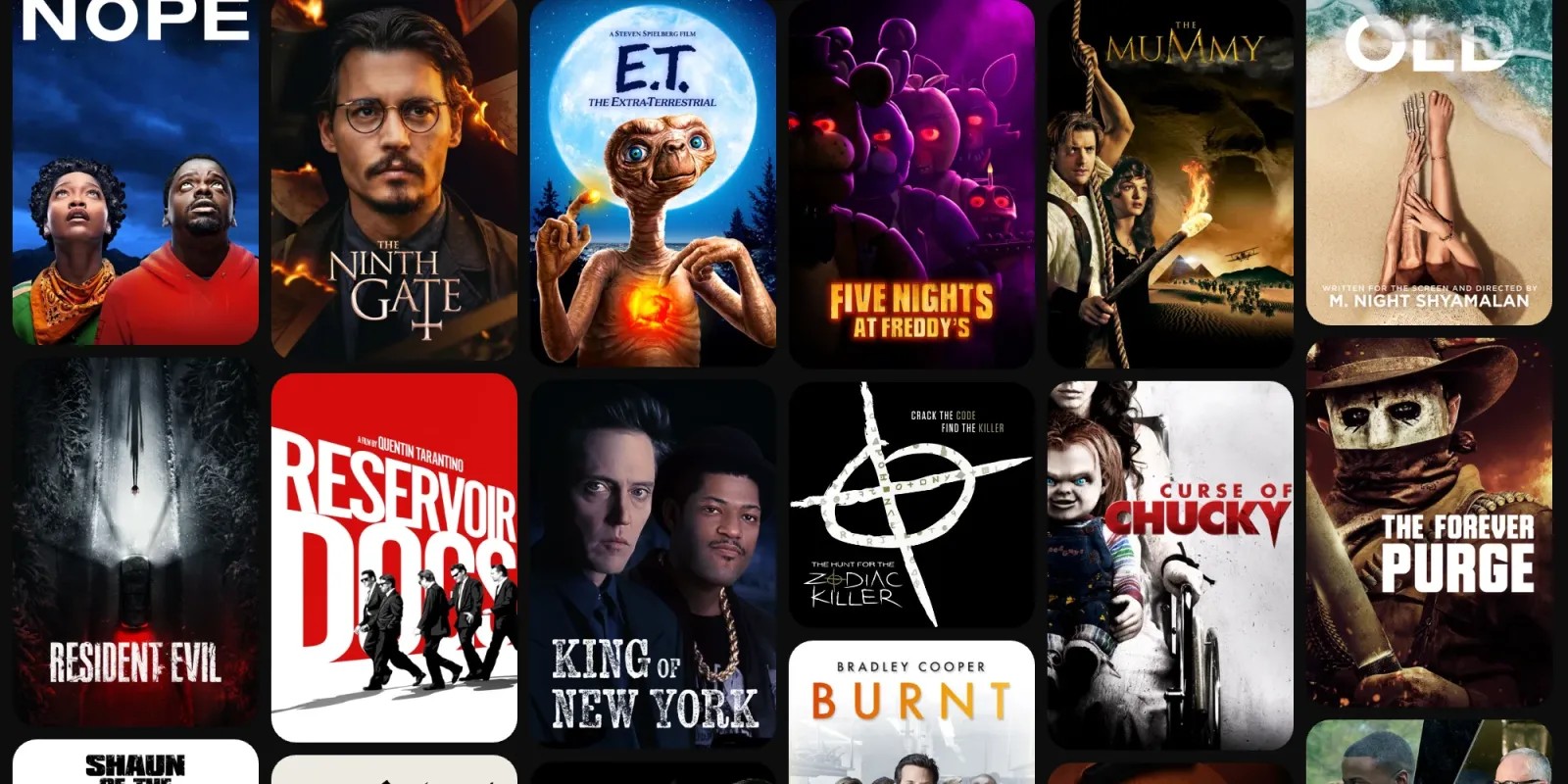 Apple TV deals for horror movies