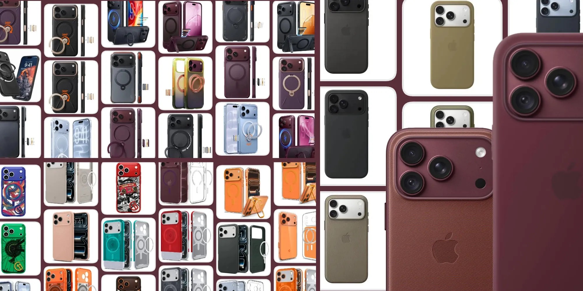 Variety of iPhone 18 Pro cases on sale for fall Prime Day