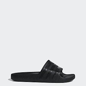 $6.40 – adidas men Adilette Aqua Slides, color:Core Black / Core Black (size:11,13) at Record Low Price on eBay with Coupon Code COUNTDOWN20