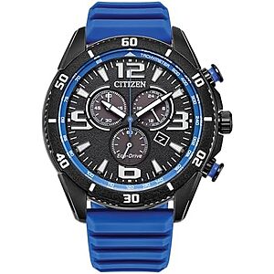 $205.90 – * | Citizen Men’s Eco-Drive Brycen 44.8mm Chronograph Watch w/ Stainless Steel Case at Amazon