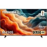 $139.99 – Prime, Lightning Deal  | TOSHIBA 43″ Class M450 Series QLED 4K UHD Smart Fire TV at Amazon