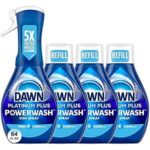 $10.95 – Prime, SnS  | 4-Ct 16-Oz Dawn Platinum Powerwash Dish Spray Bundle (Fresh Scent) at Amazon