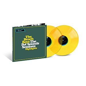 $22.27 – The Beach Boys ‘The Pet Sounds Sessions Highlights’ (2LP Vinyl + MP3 Album)  + Free Shipping w/ Prime or on $35+