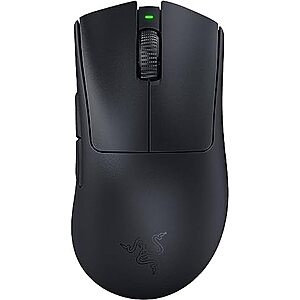$61.74 – | Razer DeathAdder V3 Pro Wireless Gaming Mouse w/ 30K Optical Sensor (Black) at Amazon
