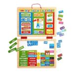 $13.49 – Melissa & Doug My First Daily Magnetic Calendar Wooden Play Set at Record Low Price with Free Shipping on Amazon