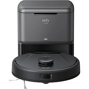 $109.99 – (Certified Refurbished) eufy L50 Self-Emptying Robot Vacuum + Free Shipping