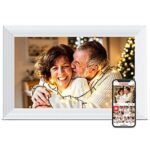 $34.79 – 10.1″ FLYRUIT Frameo WiFi Digital Picture Frame with IPS Touchscreen & 32GB Storage (White) for  + Free Shipping with Prime or on $35+
