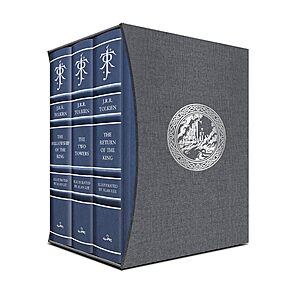 $101.26 – The Lord of the Rings Deluxe Illustrated Box Set