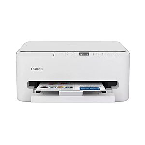 $69.00 – Canon PIXMA TS6520 Wireless Color Inkjet Printer, Duplex Printing, Copier/Scanner, 1.42″ OLED Display, Compact, White $69