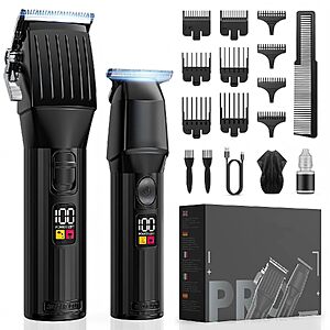$17.40 – Solati Cordless Hair Clipper & Beard Trimmer Kit w/ LED Display – $17.41 after Extra 33% Off with Promo Code QWTCXEEC and Free Shipping w/ Prime or on $35+