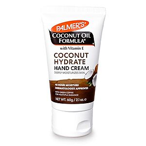 $1.82 – SnS, AC * | 2.1-Oz Palmer’s Coconut Oil Hand Cream at Amazon