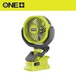$19.97 – Ryobi ONE+ 18V Cordless 4″ Clamp Fan (Tool Only) + Free Shipping