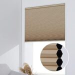 $17.87 – Persilux Cordless Blackout Cellular Window Shades (Beige) –  + Free Shipping w/ Prime or on $35+